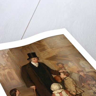 Rev. Thomas Guthrie, 1803 - 1873. Preacher and philanthropist (Exhibited as Dr Guthrie on a Mission of Mercy) by James Edgar